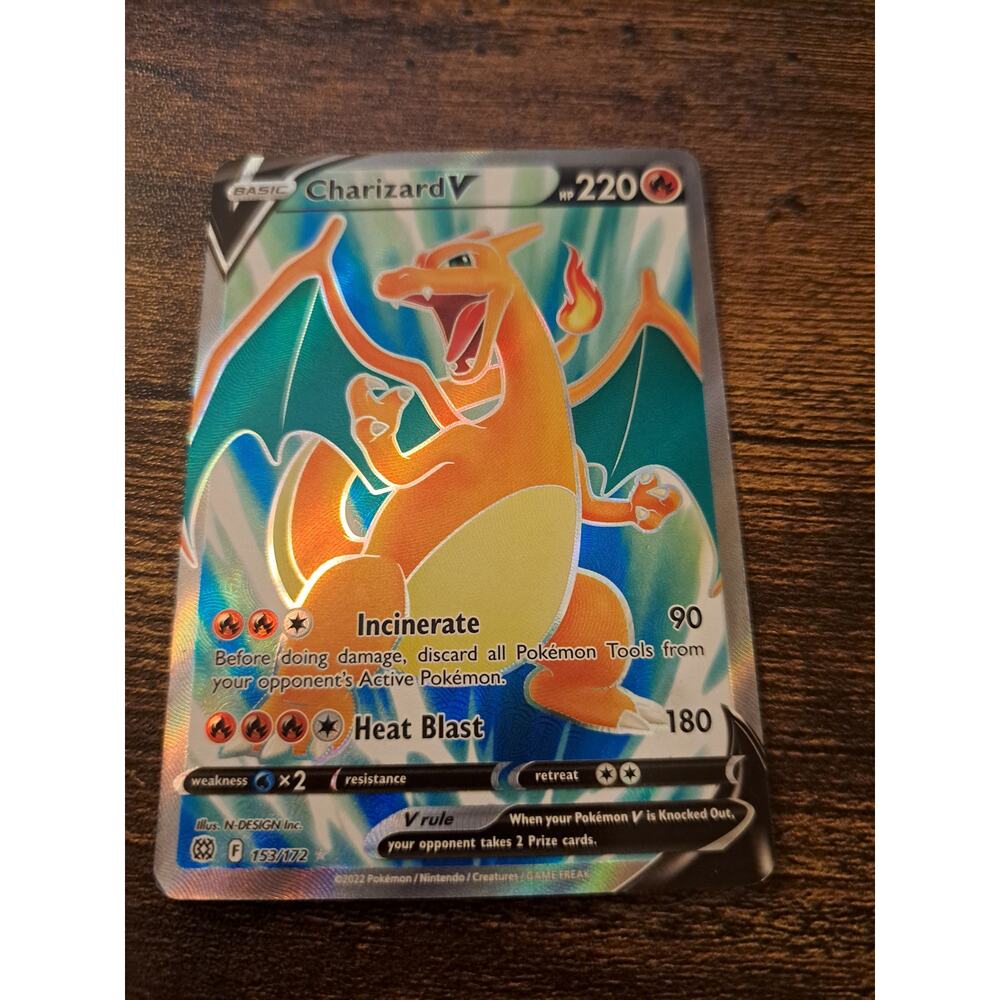 Charizard V Full Art! Pokemon Brilliant Stars - 2022